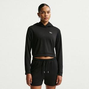 Женский легкий укороченный худи Nike, Black