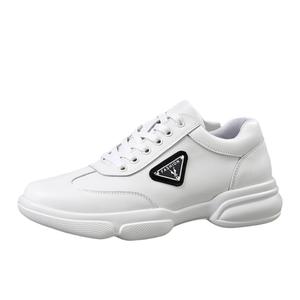 KACHILANG Мужские повседневные кроссовки низкие черно-белые белые, цвет White