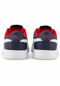 Кроссовки PUMA Smash V2 для молодежи, PUMA Peacoat, белые, высокорисковые, красные, синие