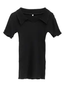 Хлопковая футболка Baserange, черный