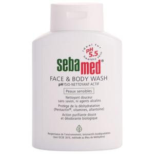 Sebamed Wash деликатная очищающая эмульсия для лица и тела для чувствительной кожи 200 мл