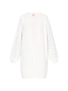 Женский кардиган белого цвета IZIA