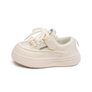 Детские кроссовки для скейтбординга с низким верхом, устойчивые к ударам и износу Budding, бежевый