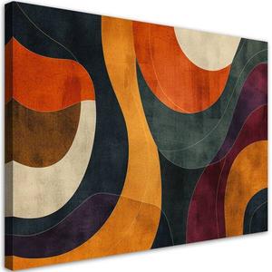 Картина арт-принт KUNSTLOFT Retro Fusion, сиреневый