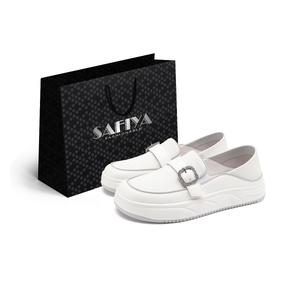 SAFIYA Женские повседневные туфли-лодочки бежево-серые, цвет Beige/Gray