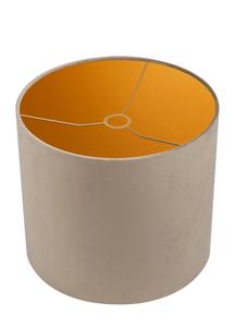 Абажур 30x24 см, серо-коричневый