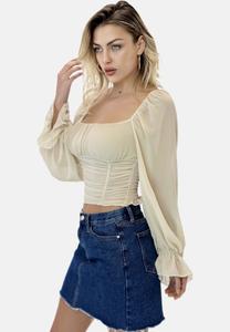 Блузка Elara, бежевый