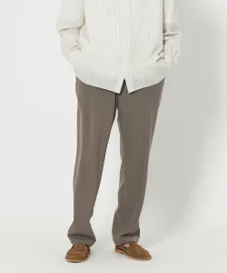 Расслабляющие тропические брюки свободного кроя с зауженными штанинами United Arrows, цвет Moca