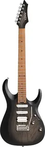 Электрогитара Cort X700OPBB серии X 700 Triality. Открытая текстура, черный градиент