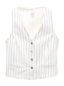 Костюмный жилет Pull&Bear, белый