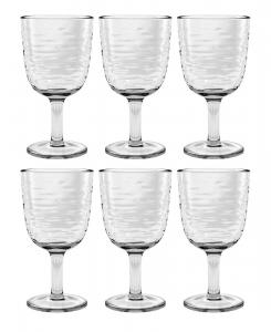 Набор из 6 бокалов от Tritan Foundry Abode Homewares, Clear