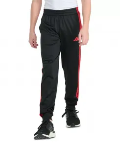 Брюки-джоггеры Big Boys с эластичным поясом и тремя полосками из трикотажа adidas, мультиколор