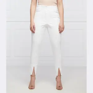 Прямые брюки-сигареты высокая талия Riani, белый