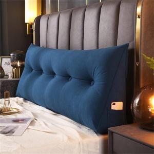 Треугольная подушка COZMAX, синяя, размер 5