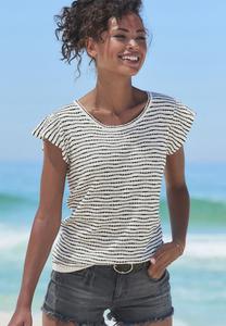 Футболка с принтом RUNDHALS Vivance, черный