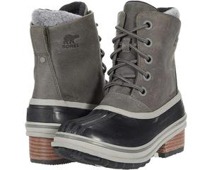 Женские водонепроницаемые ботинки утиные Sorel Slimpack III Lace NL3810-052 Quarry, серый
