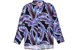 Женская разноцветная рубашка LiNing, мультиколор