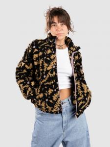 Спортивная куртка Roxy Boundless Spirit Zippered Fleecejacke, anthracite big flowers