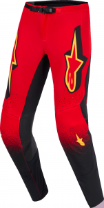 Мотоциклетные штаны Alpinestars supertech scenz, Red/Black/Yellow