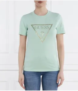 Футболка regular fit Guess Jeans, мятный