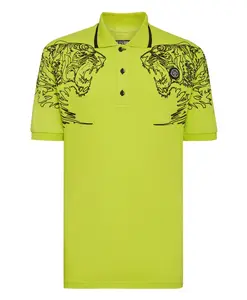 Рубашка поло SS Tiger Plein Sport, желтый