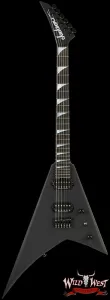Jackson American Series Rhoads RR24 HT с жесткой задней частью, накладка из черного дерева, сатинированный черный, вес 7,10 фунтов