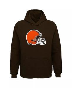 Толстовка с капюшоном Big Boys Brown Cleveland Browns Team Logo Outerstuff
