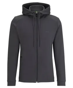 Обвисшая изогнутая толстовка Regular fit Boss Green, серый