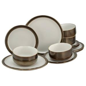 Современный индустриальный обеденный сервиз (12 предметов) Creatable, белый