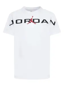 Футболка с логотипом Jordan Kids, белый