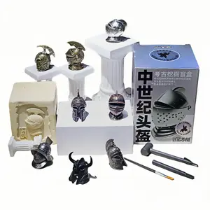 Средневековый шлем слепой коробки товары одиночный мистический бокс/полный бокс 8 шт PINUOKAOGU!