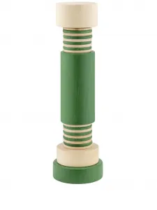 Деревянная мельница twergi для соли и перца, 25,5х7 см, Alessi, зеленый