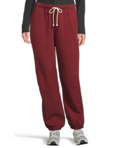 Брюки New Balance Athletics French Terry Jogger, цвет Monarch Burgundy