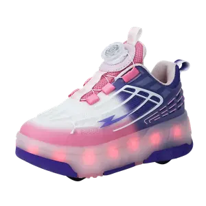 Детские повседневные туфли Kids BKG, фиолетовый