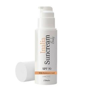 Солнцезащитный крем для тела SPF50 150мл Inalia