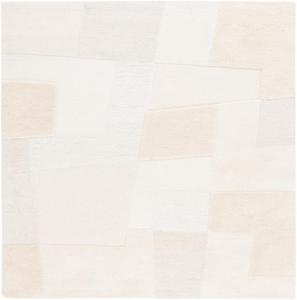 Ковер SAFAVIEH, 244 x 305 см, - коллекция Manhattan - большой - Ivory & Beige, ручной работы из шерсти, идеально для гостиной, спальни, офиса, столовой (MAN576A)