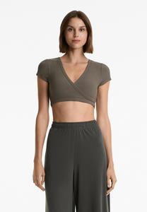 Базовая футболка OYSHO, серый