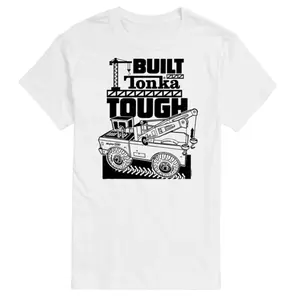 Мужская футболка Built Tough с принтом Tonka, белый