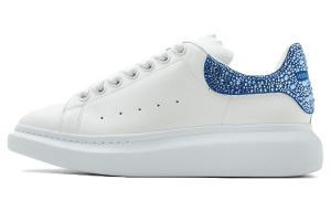 Мужские туфли Lifestyle с низким верхом, белые/королевские синие Alexander Mcqueen