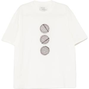 Футболка с принтом Feng Chen Wang, белый