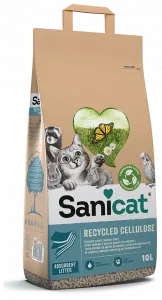 Гранулы Sanicat из переработанной целлюлозы Multipet 20 л Sanicat