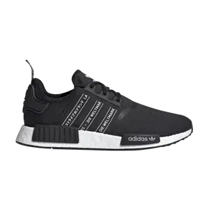 Кроссовки adidas NMD_R1 'Black White', черный