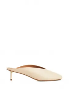 Мюли с квадратным носком Forte Forte, бежевый