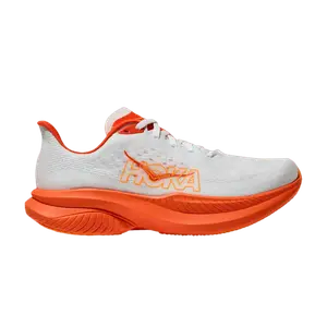 Кроссовки HOKA Mach 6 'Frost Lava', белый