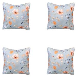 Декоративная подушка Madison Florina 4er-Set, синий