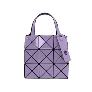 Сумка женская из поливинилхлоридной смолы лавандовая ISSEY MIYAKE