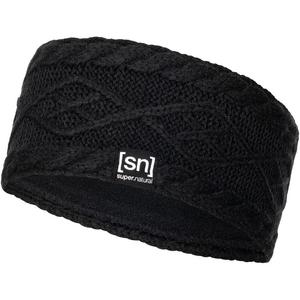 Вяжем повязку на голову Super.Natural, черный