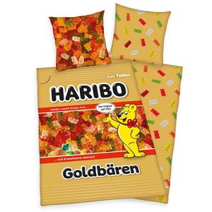 Постельное белье Haribo gold Bear Bag, 100% хлопок (Renforce), 80х80+135х200 см Herding