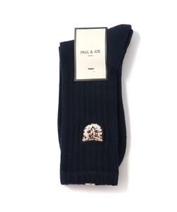 (M)PAUL&JOE/Paul & Joe Американские сетчатые носки с вышивкой