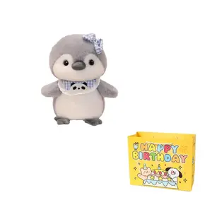 Милый и очаровательный мягкий пружинящий пингвин плюшевая кукла высота 20cm/30cm/40cm Enlightenment